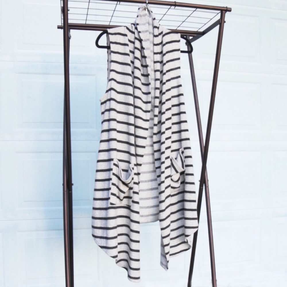 SOLD Vest in Grey and Black by Astars